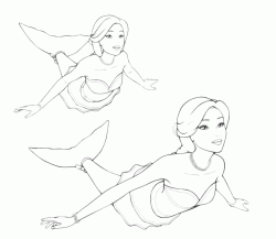 Barbie Con Le Ali Da Colorare