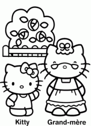 Hello Kitty e la nonna