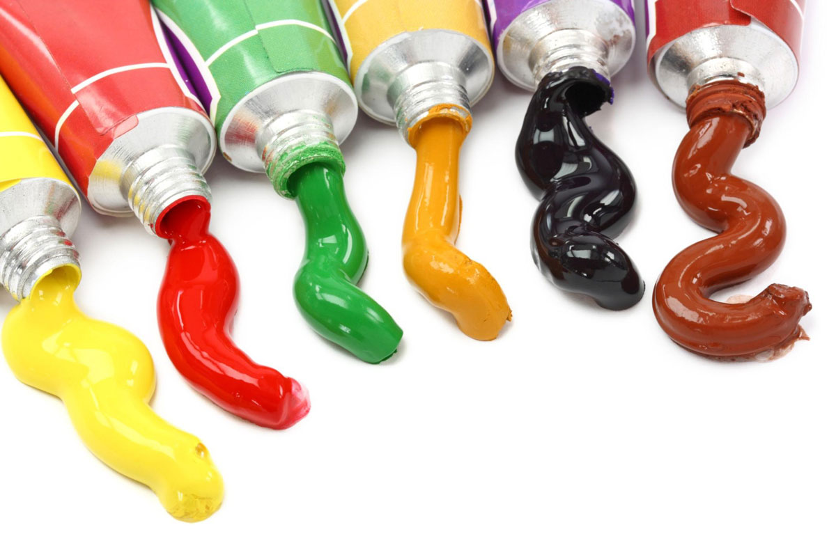 Colorare a tempera