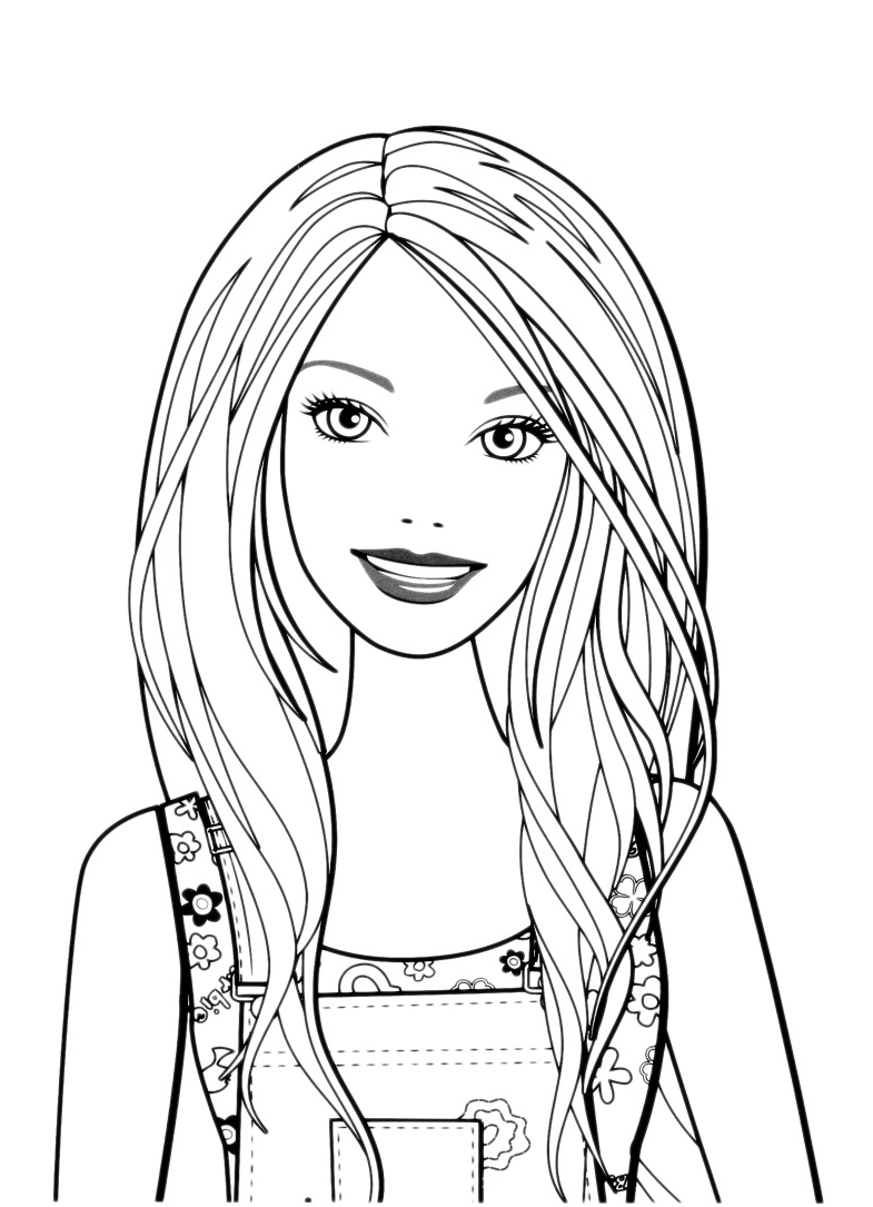 Disegni Da Colorare Dei Vestiti Di Barbie