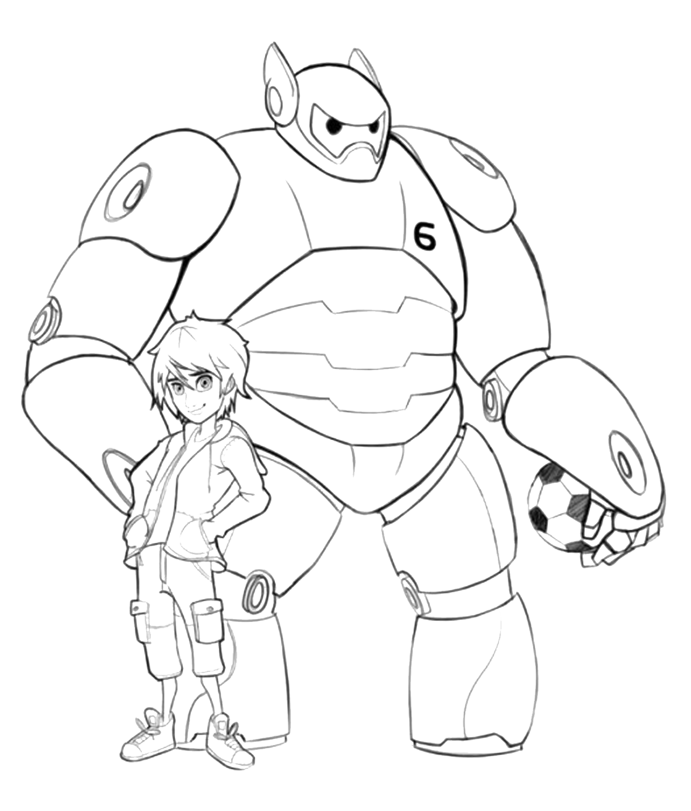 Hiro e Baymax assieme