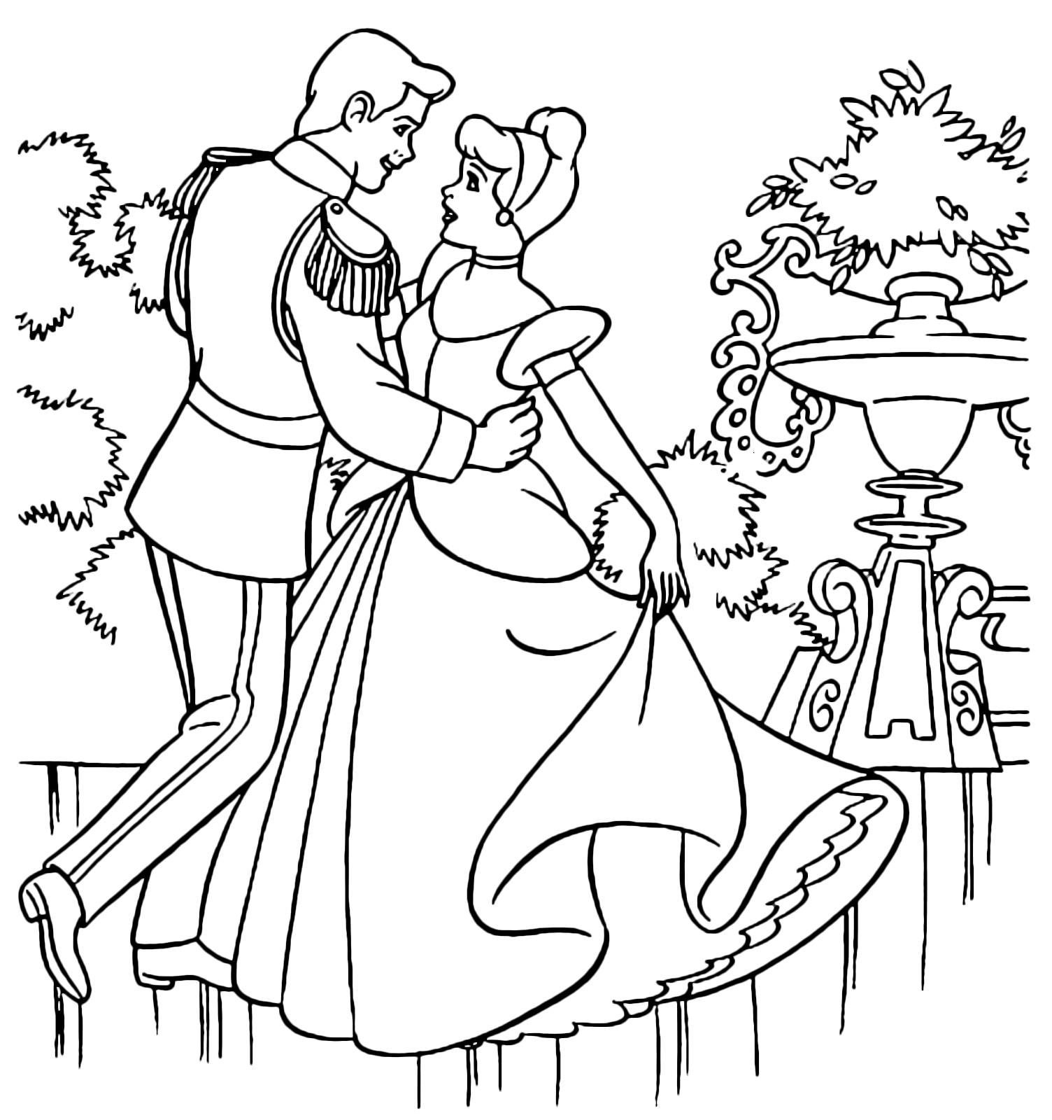 Cenerentola - Cenerentola balla con il Principe