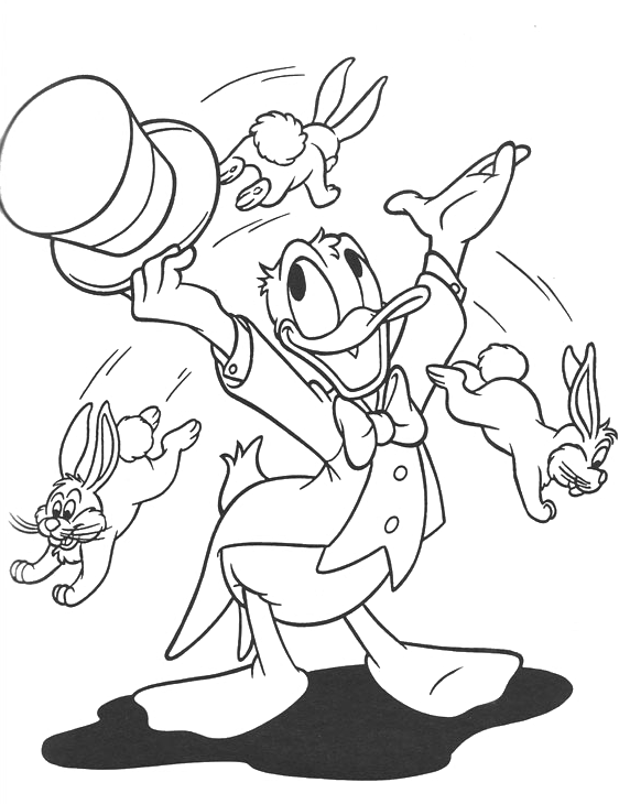 Disney Classici - Paperino e i conigli dal cilindro