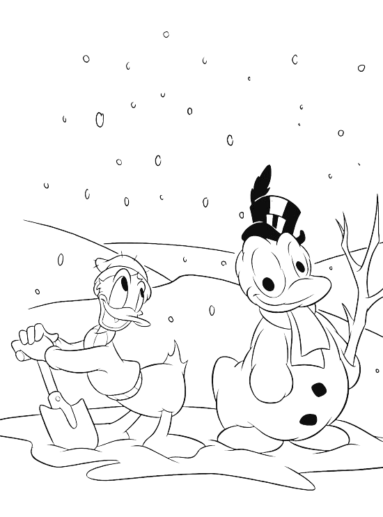 Disney Classici - Paperino e il pupazzo di neve