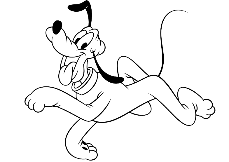 Disney Classici - Pluto corre felice