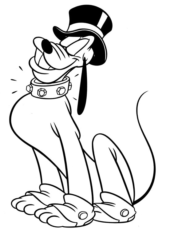Disney Classici - Pluto elegante