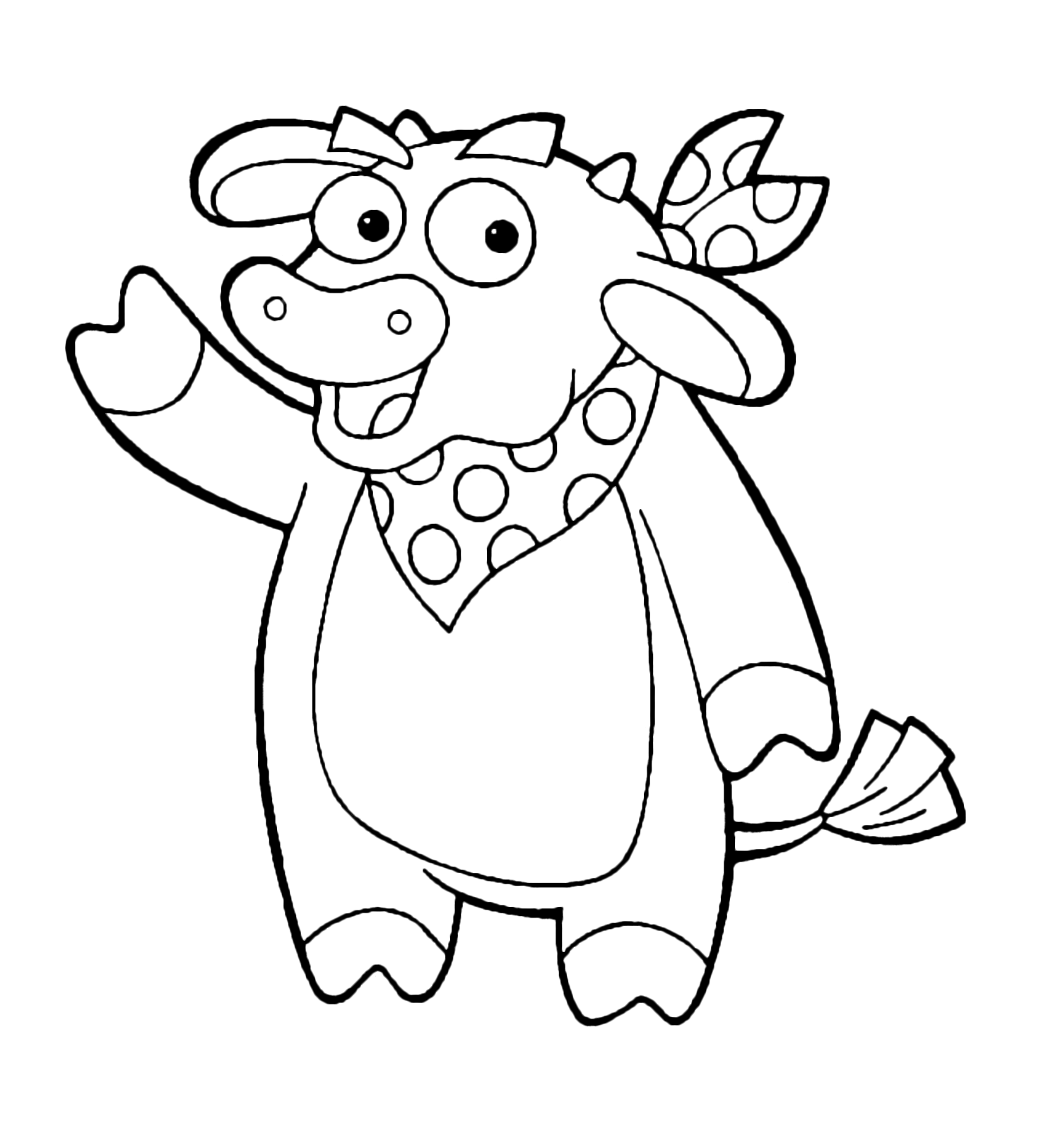 Dora l'esploratrice - Benny il toro saluta con la zampetta