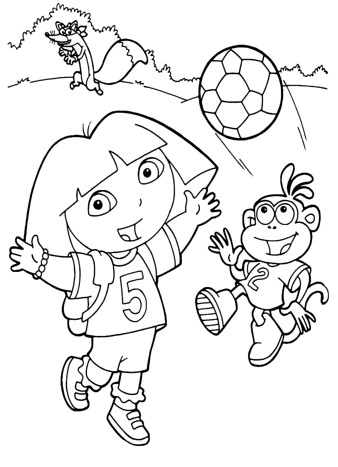 Dora l'esploratrice - Dora e Boots giocano a pallone