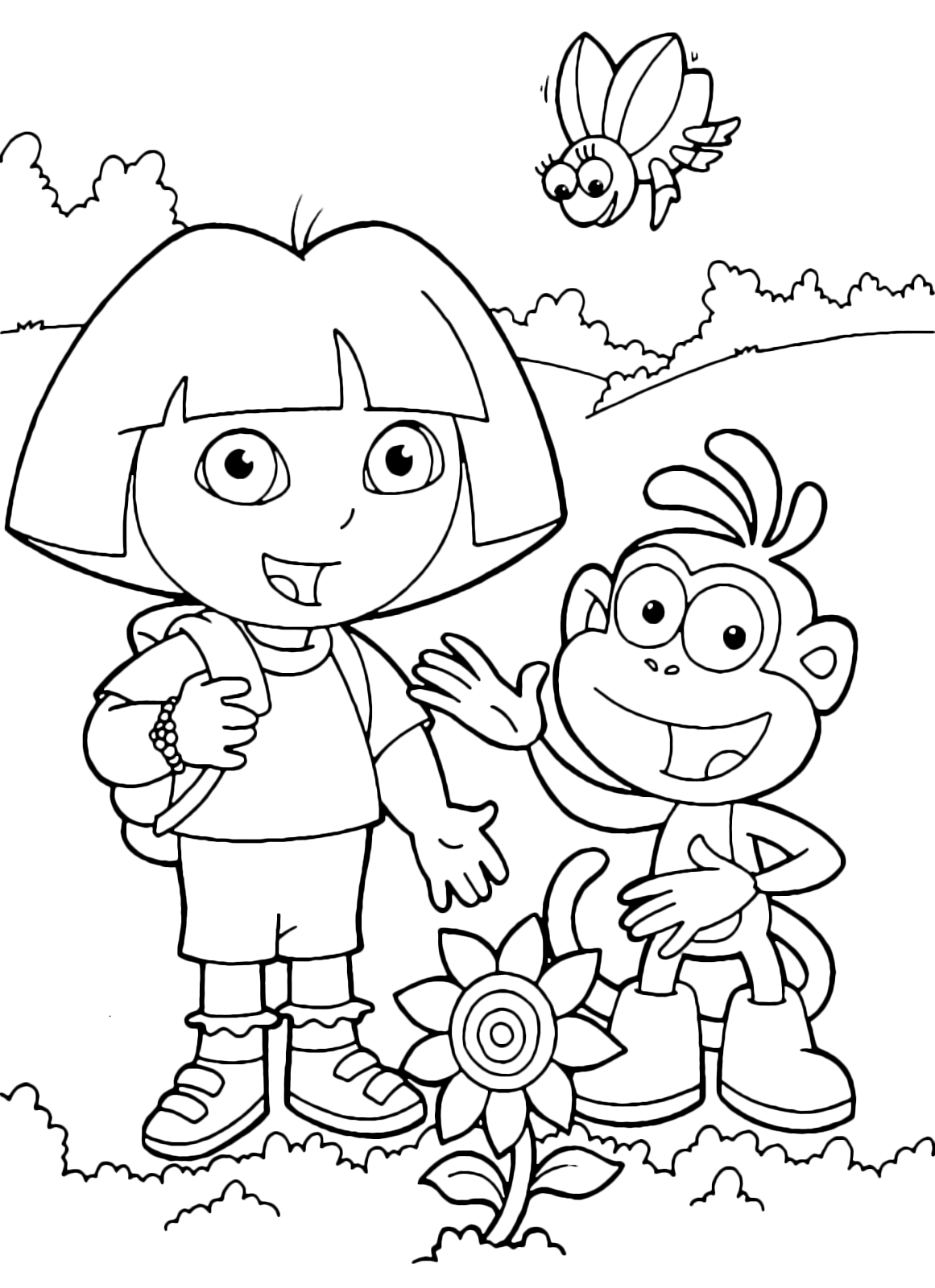 Dora l'esploratrice - Dora e Boots hanno trovato un fiore