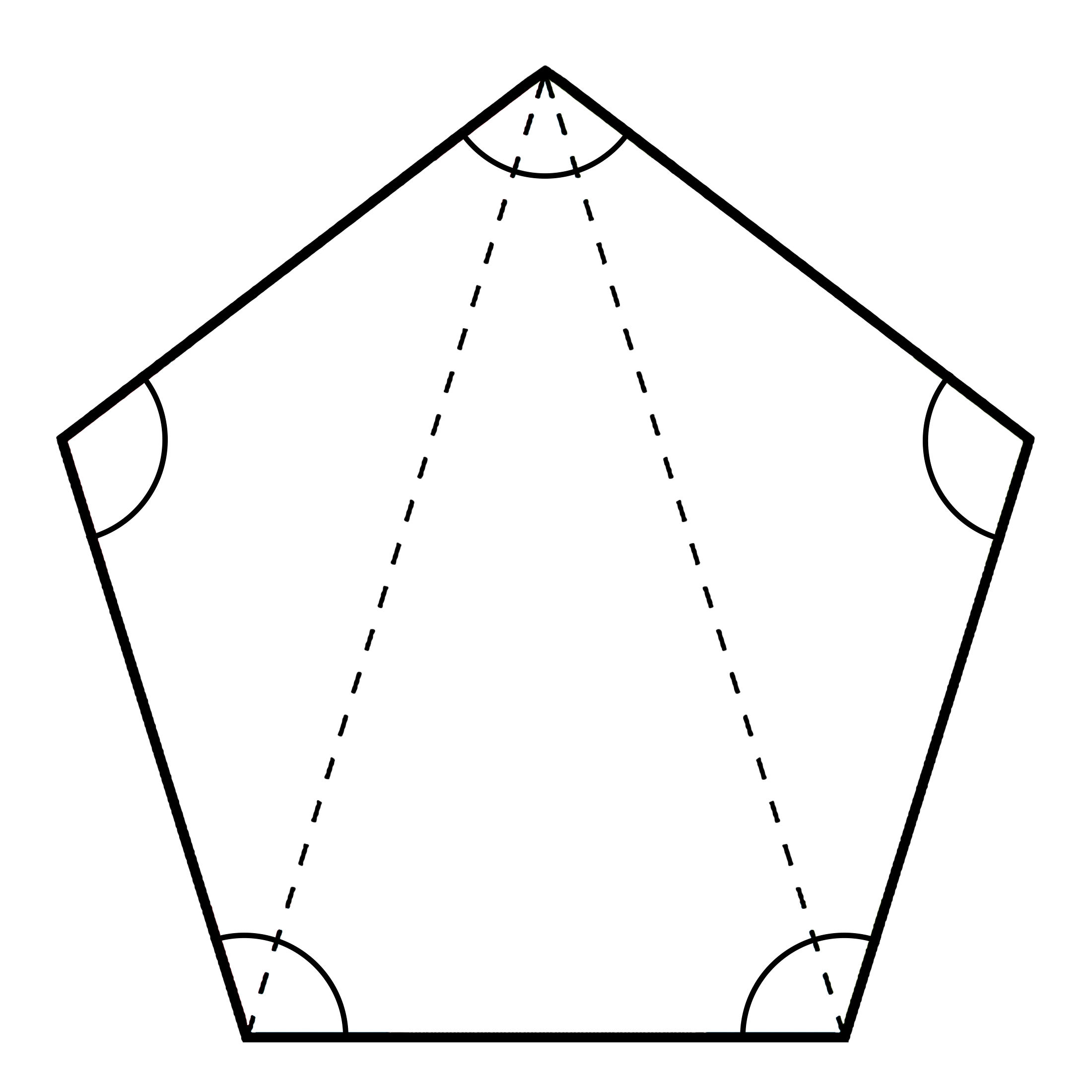Figure geometriche - Calcolare somma angoli pentagono