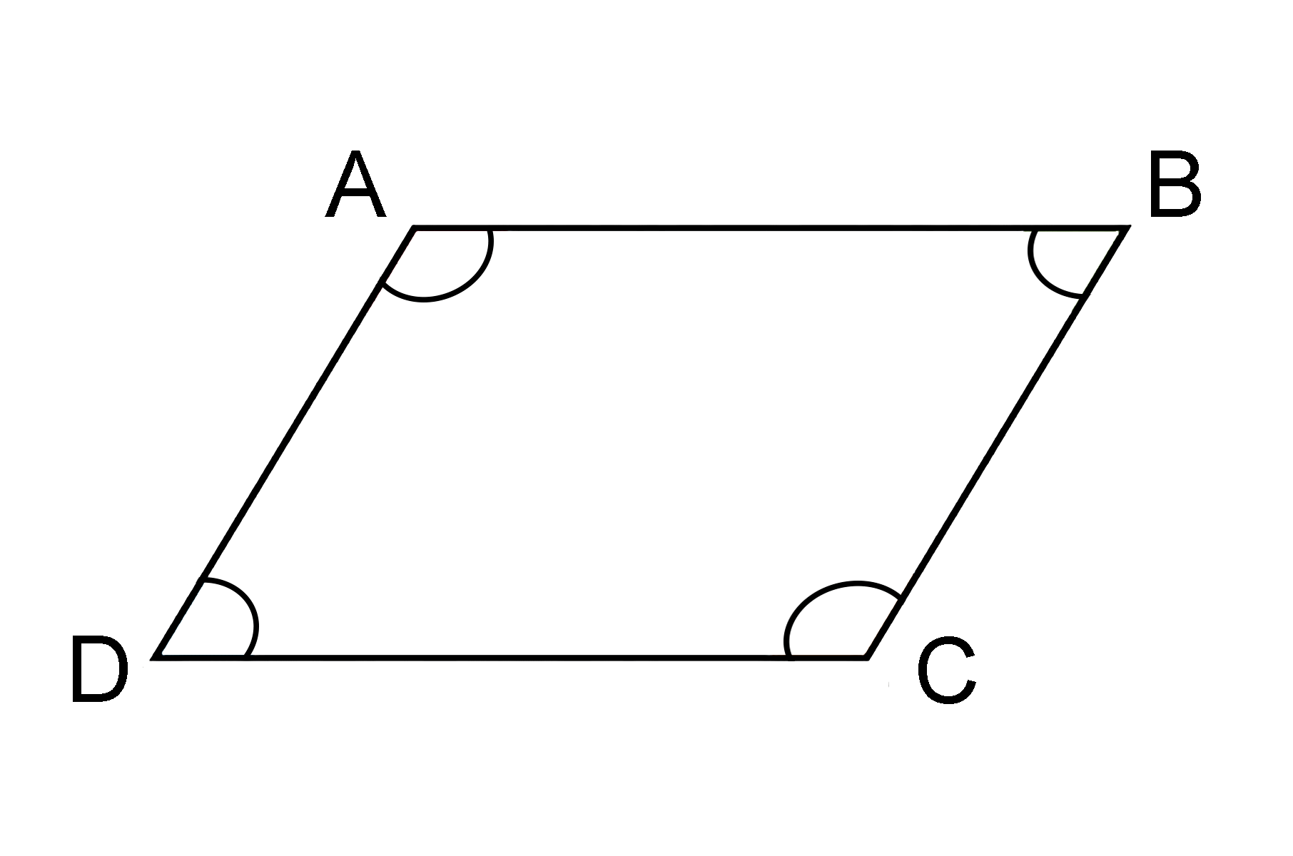 Figure geometriche - Figura geometrica piana - Parallelogramma con angoli