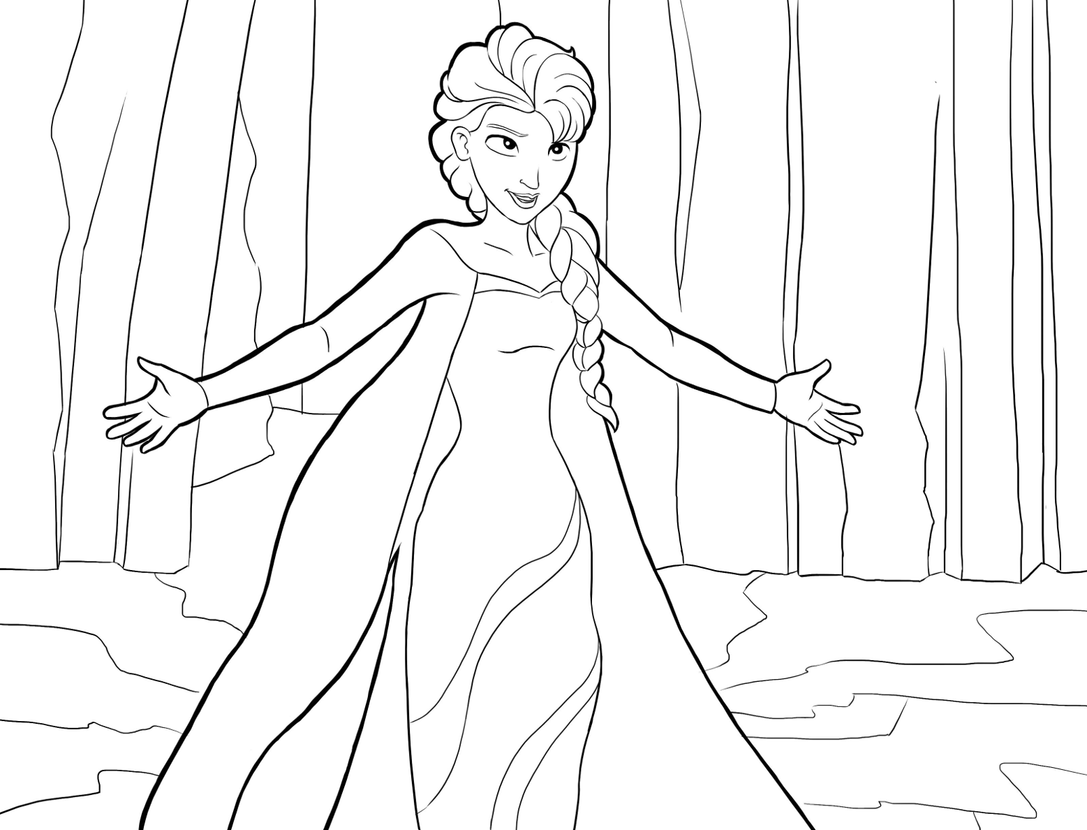 Frozen - Elsa sta per usare i suoi poteri