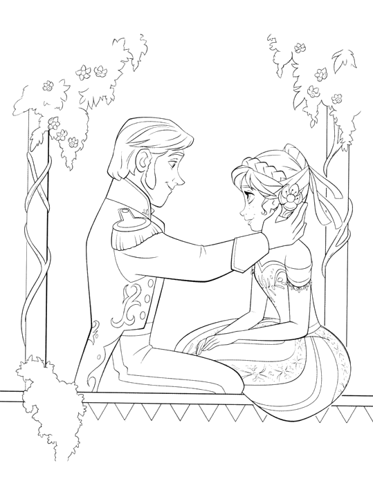 Frozen - Il principe Hans chiede la mano di Anna