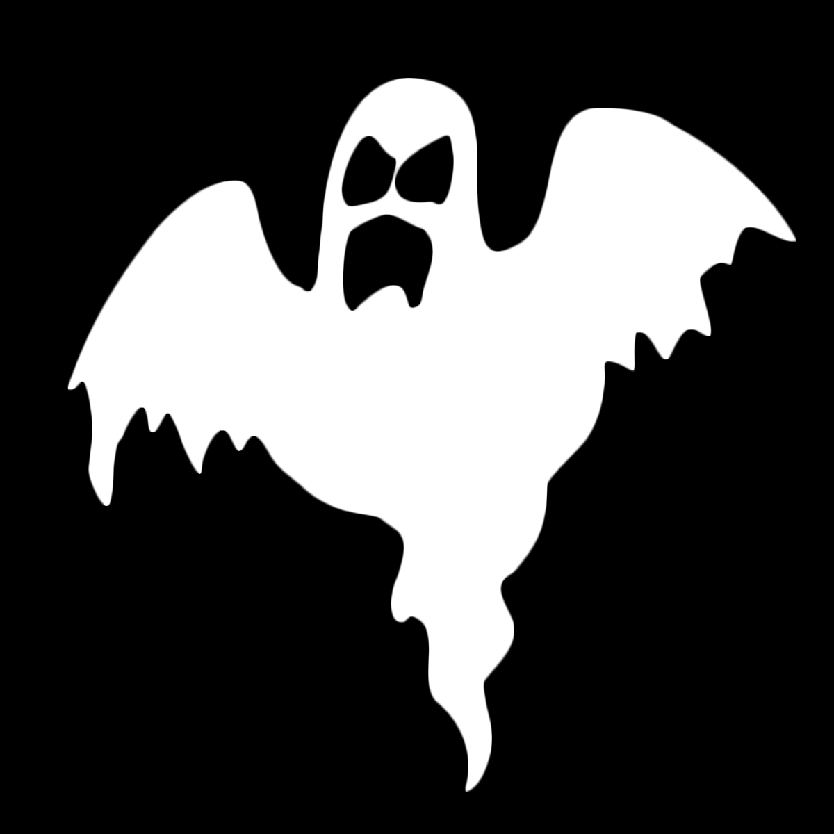 Halloween - Fantasma minaccioso che vola
