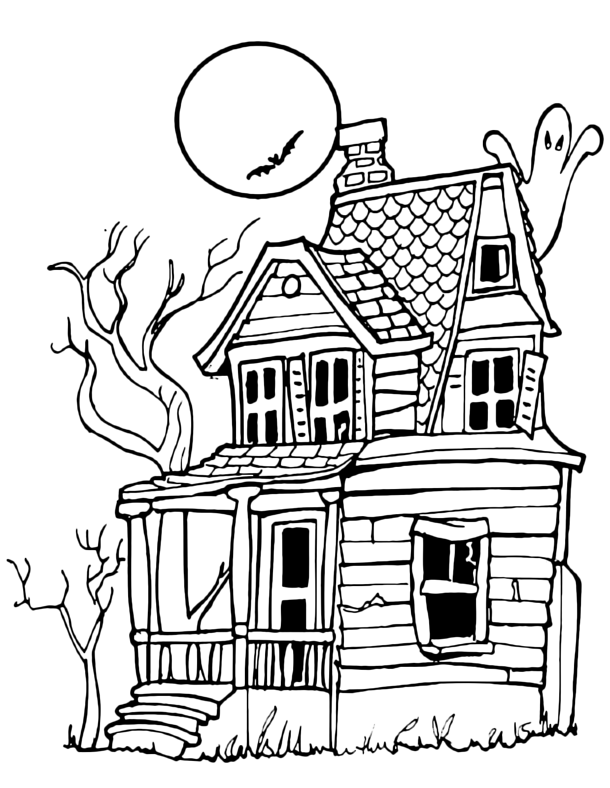 Halloween - La casa dei fantasmi tutta diroccata