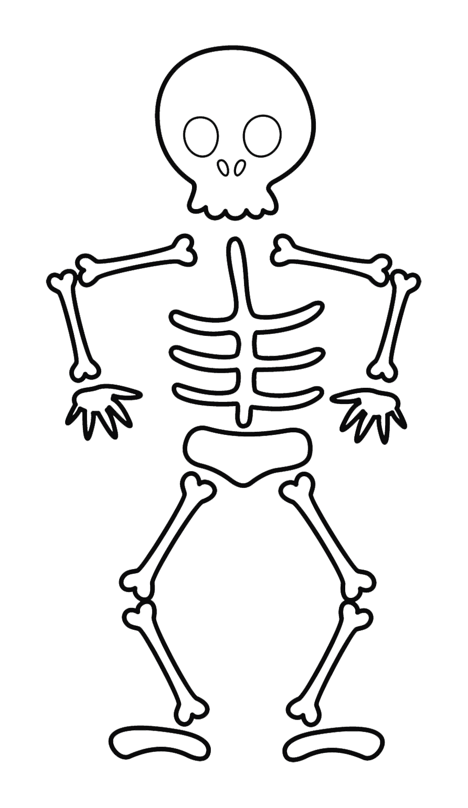 Halloween - Uno scheletro tutto snodato