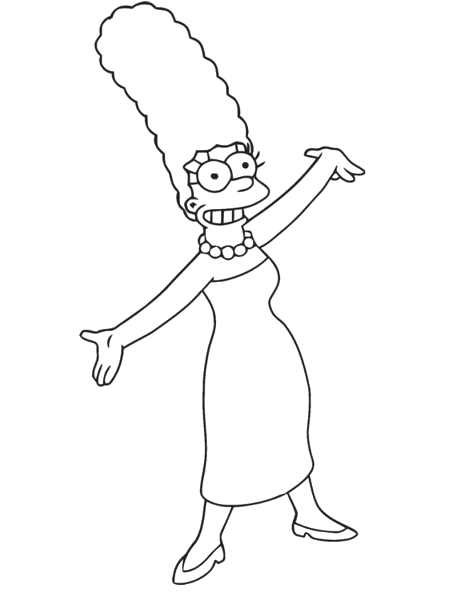I Simpson - Marge allarga le braccia
