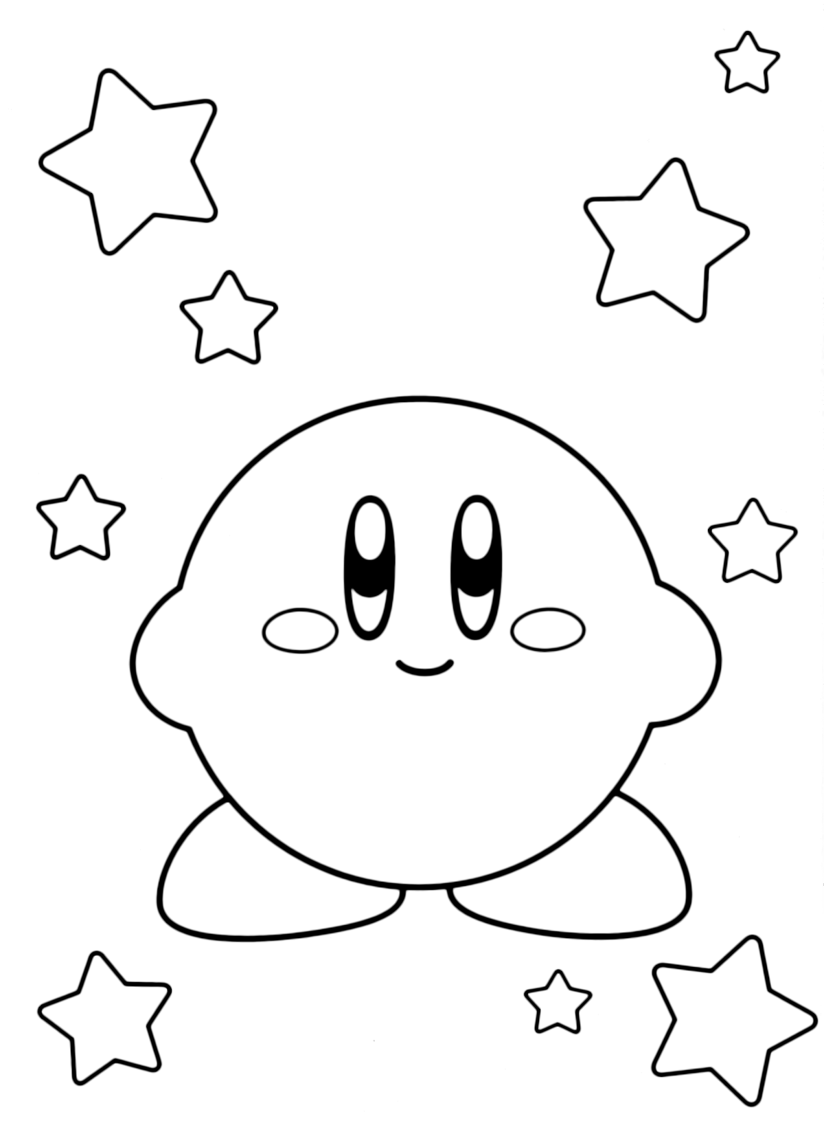 Kirby - Kirby in mezzo alle stelle