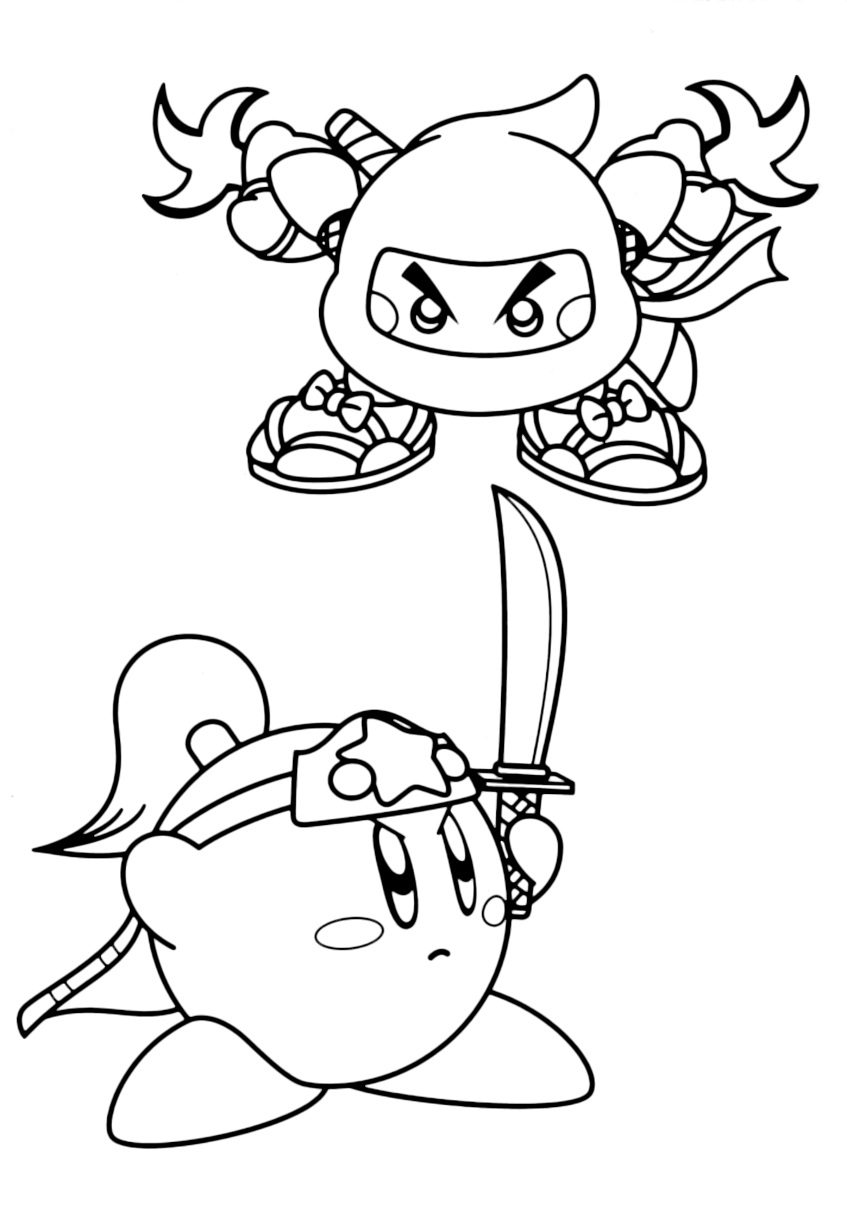Kirby - Kirby ninja