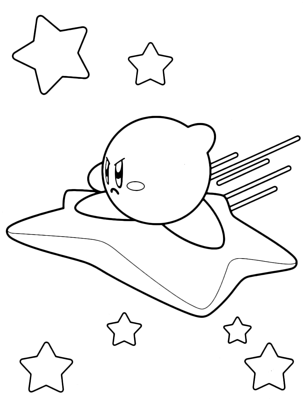Kirby - Kirby sulla stella Warp