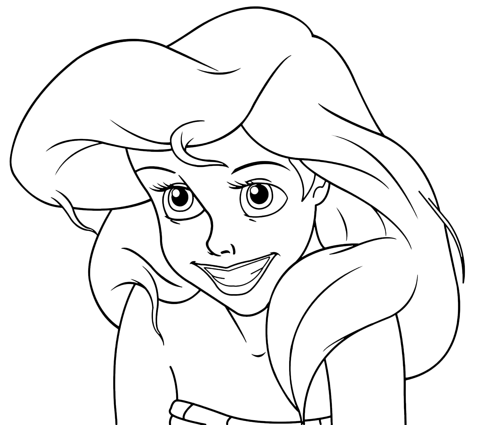 Disegni Da Colorare Disney La Sirenetta