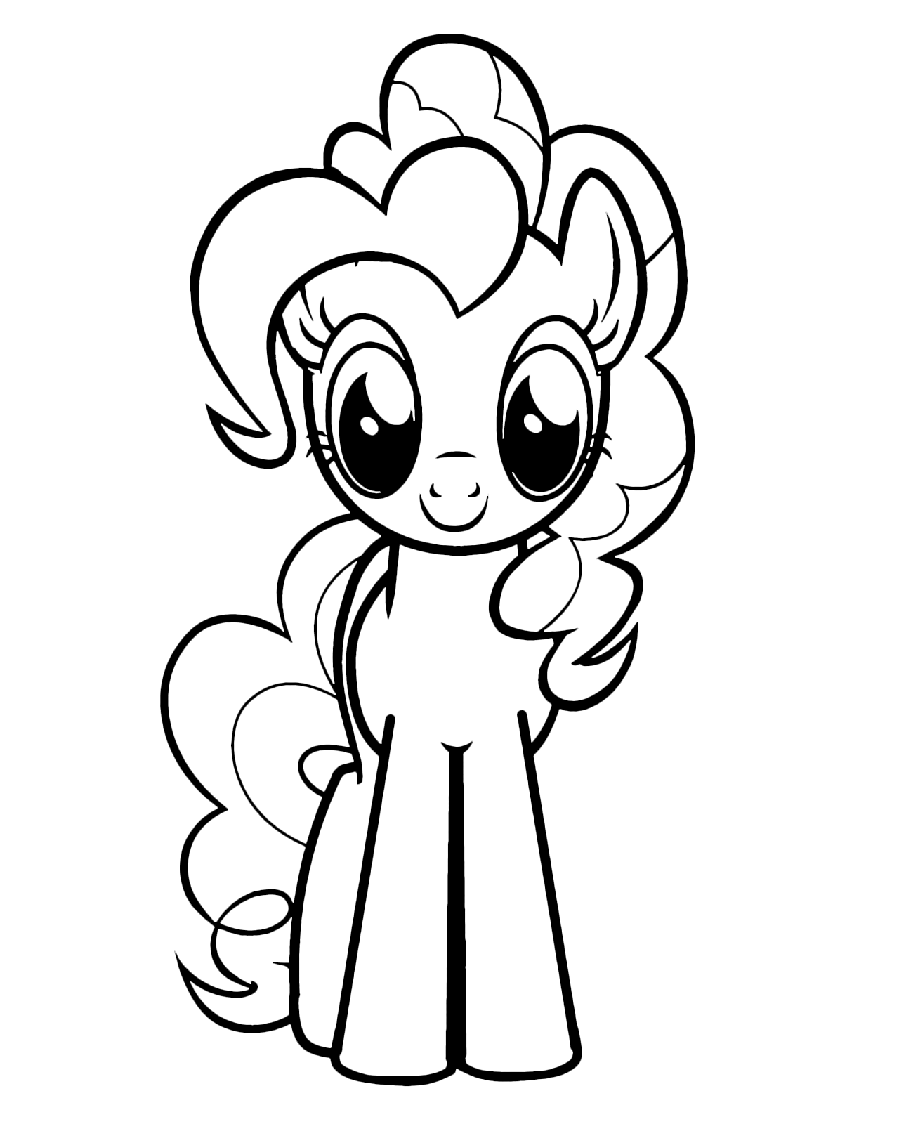 My Little Pony - Pinkie Pie guarda con i suoi occhietti furbi