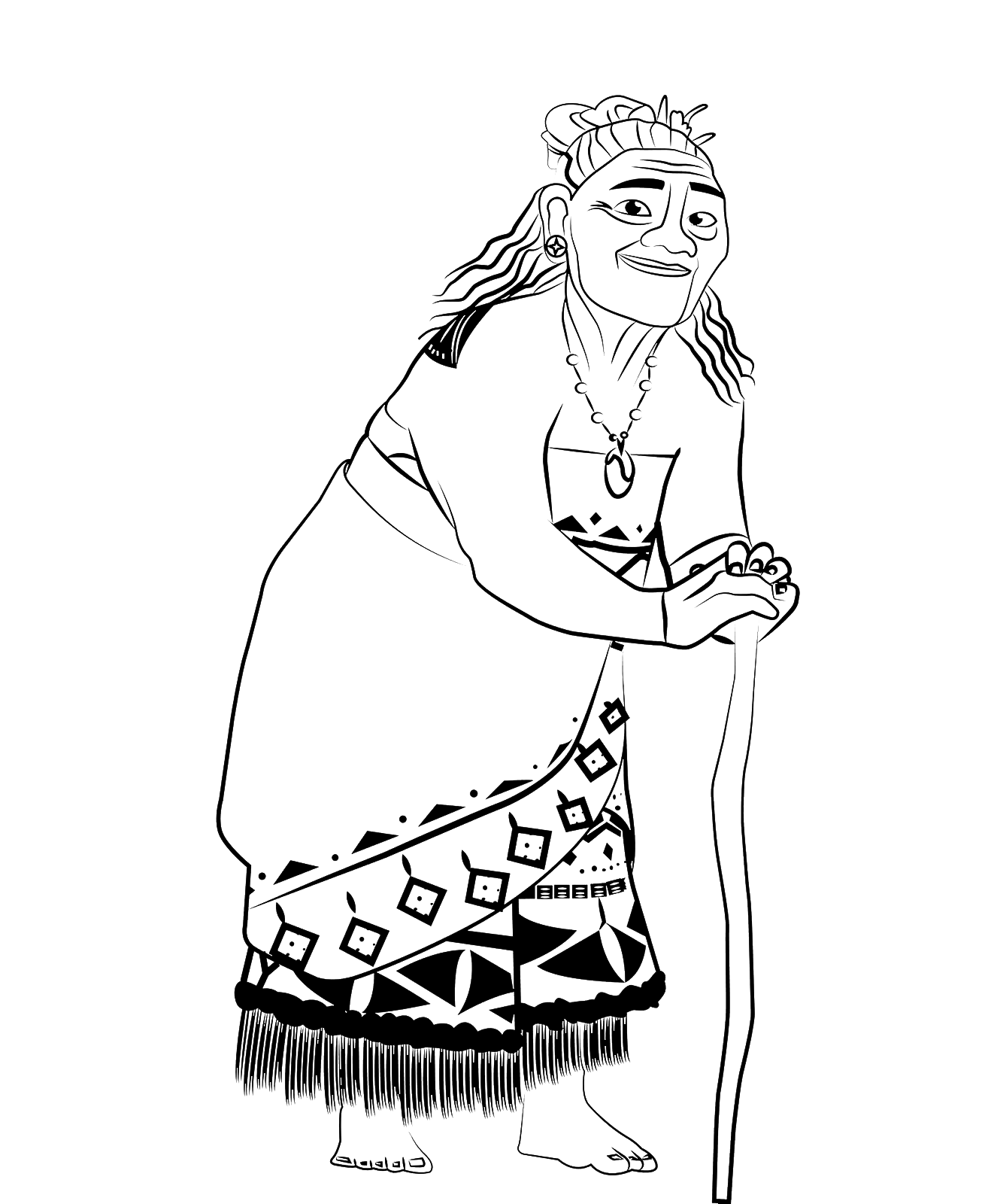 Oceania - Tala la nonna paterna della principessa Vaiana