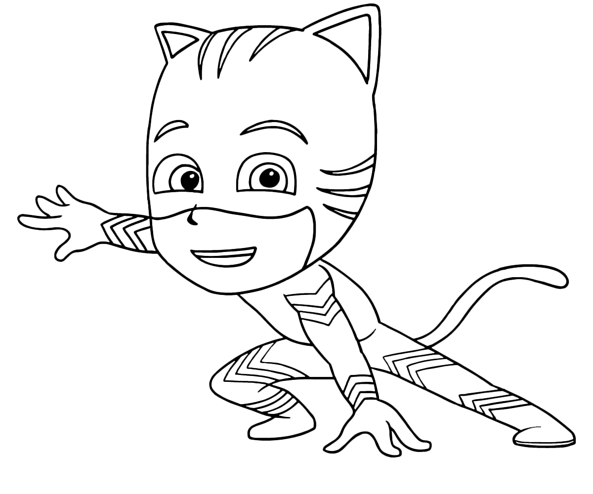 Disegni Di Pj Masks Super Pigiamini Da Colorare