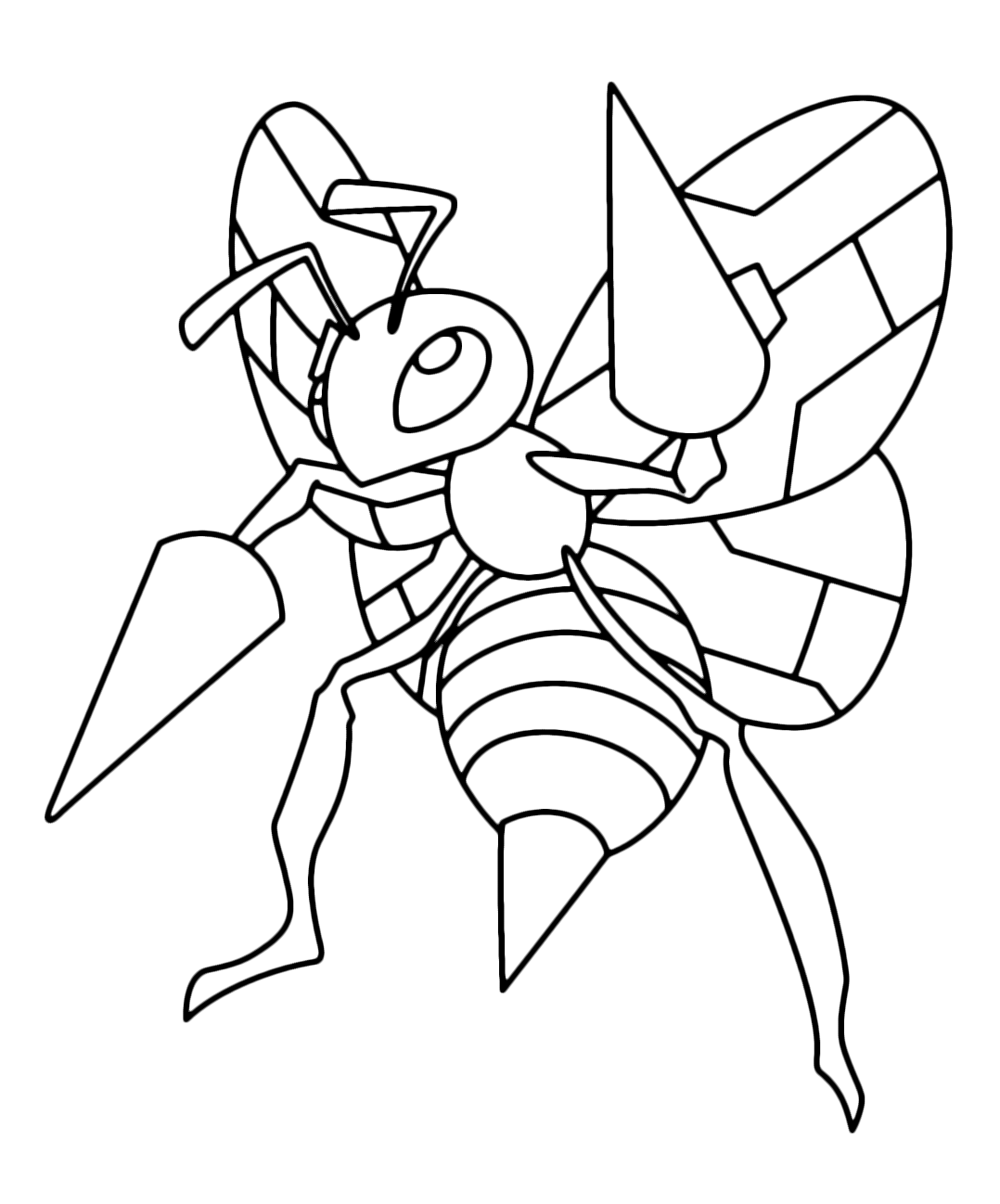 Beedrill Coloring Page Pokemon : Scyther by CrimsonGear on DeviantArt