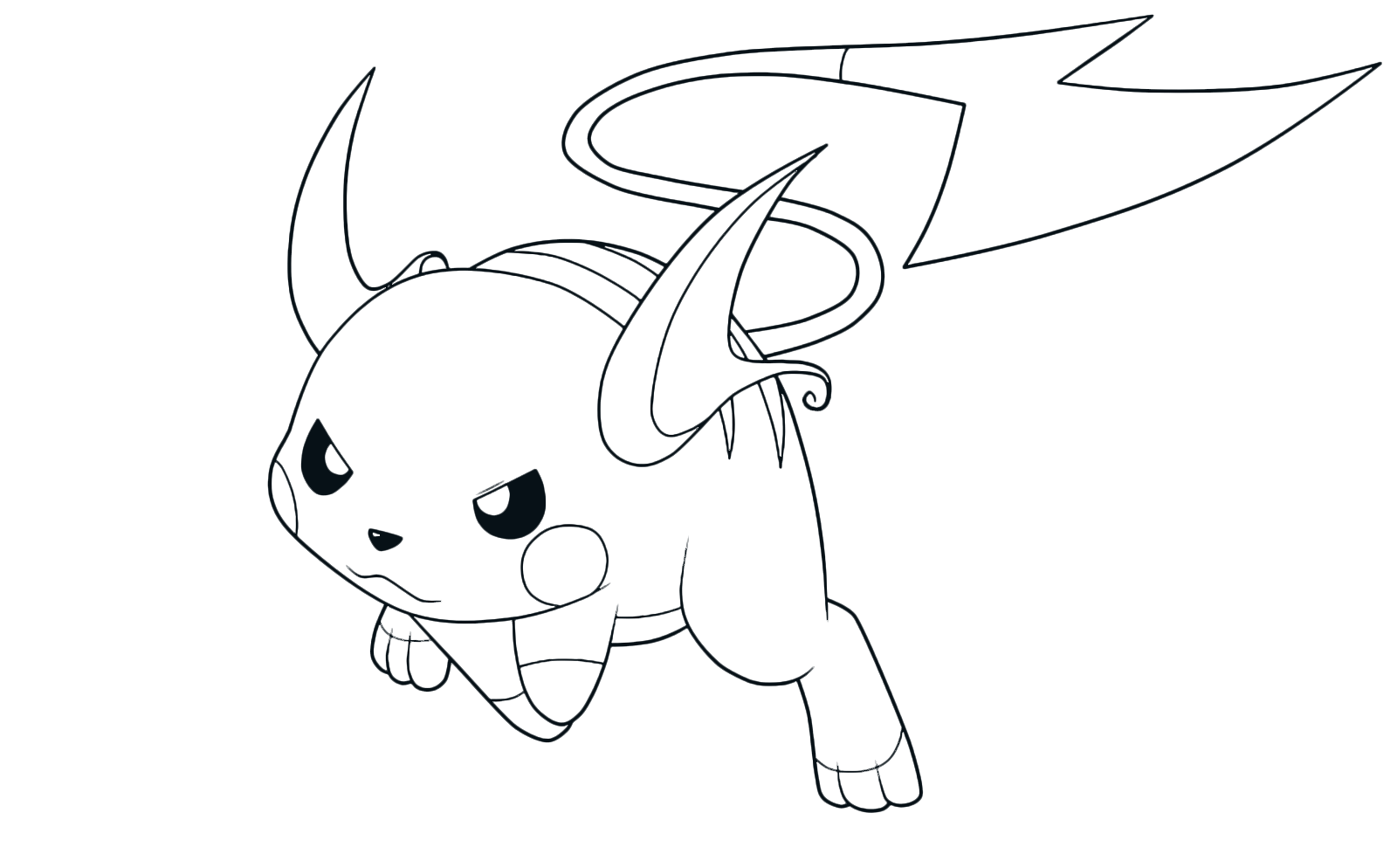 Raichu arrabbiato