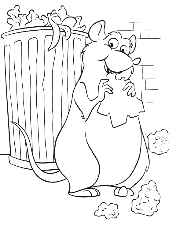 Ratatouille - Emile cerca nella spazzatura