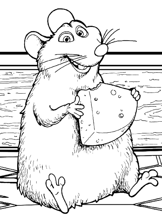 Ratatouille - Emile mangia il formaggio