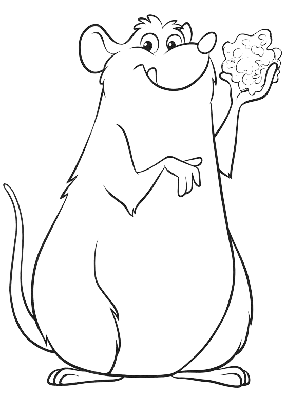 Ratatouille - Emile mangia il formaggio