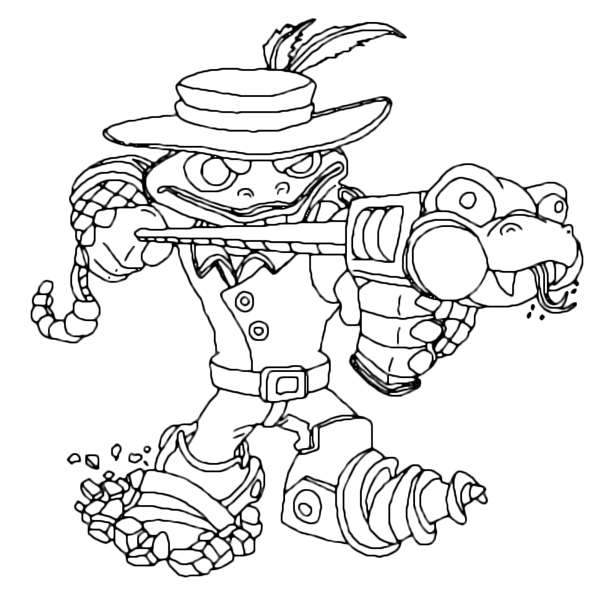 Skylanders Swap Force Il potente Rattle Rouser