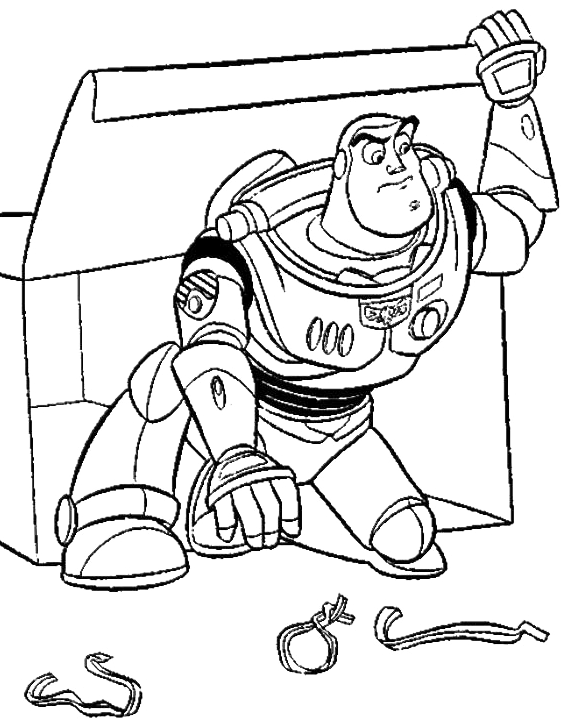 Toy Story - Buzz Lightyear esce dalla scatola