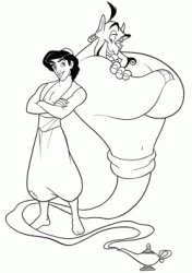 Aladdin e il genio della lampada