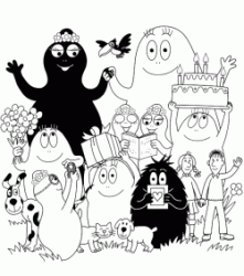 I Barbapapa festeggiano