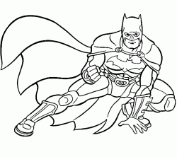 Batman pronto a scattare