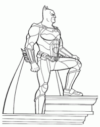 Batman pronto all'azione