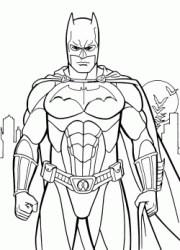 Il misterioso Batman con il suo travestimento