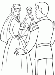 Il Principe incontra Anastasia trasformata in Cenerentola