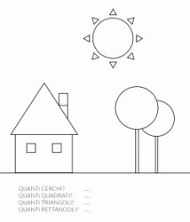 Colora e indovina le forme geometriche