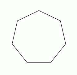 Figura geometrica piana - Ettagono poligono a 7 lati