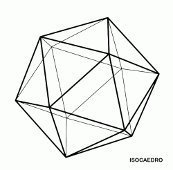 Figura geometrica solida - Isocaedro