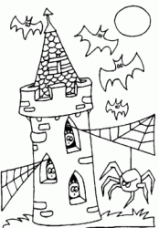 I pipistrelli attaccano i ragni sulla torre