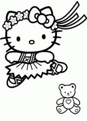 Hello Kitty ballerina