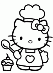 Hello Kitty cuoca