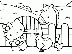 Disegni Di Hello Kitty Da Colorare