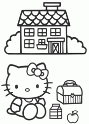 Hello Kitty fa il pic nic