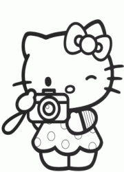 Hello Kitty fotografa